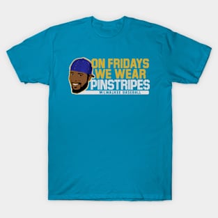 Jeremy Jeffress Pinstripe Friday T-Shirt